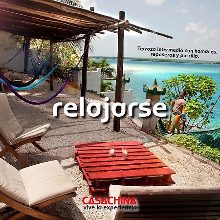 Casa China Bacalar Hotel Exterior foto