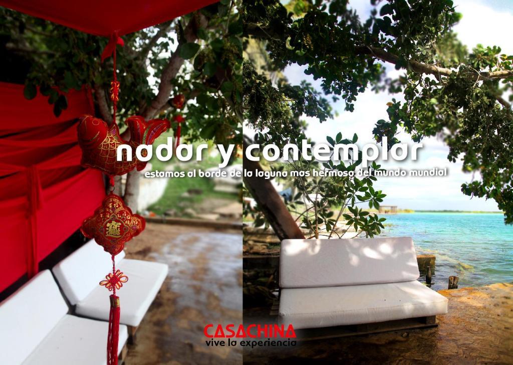 Casa China Bacalar Hotel Exterior foto